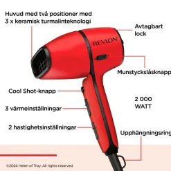 Revlon Føntørrer Airflow Control 2000 watt RVDR5320