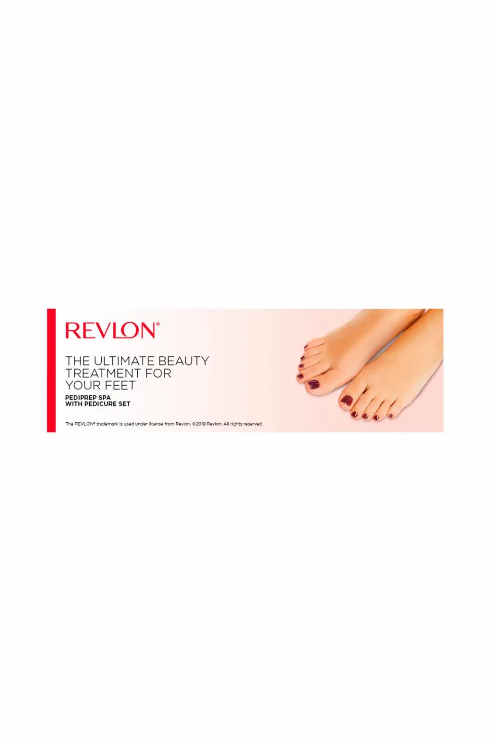 Revlon Fodbad FootSpa inkl. pedicure kit RVFB7021