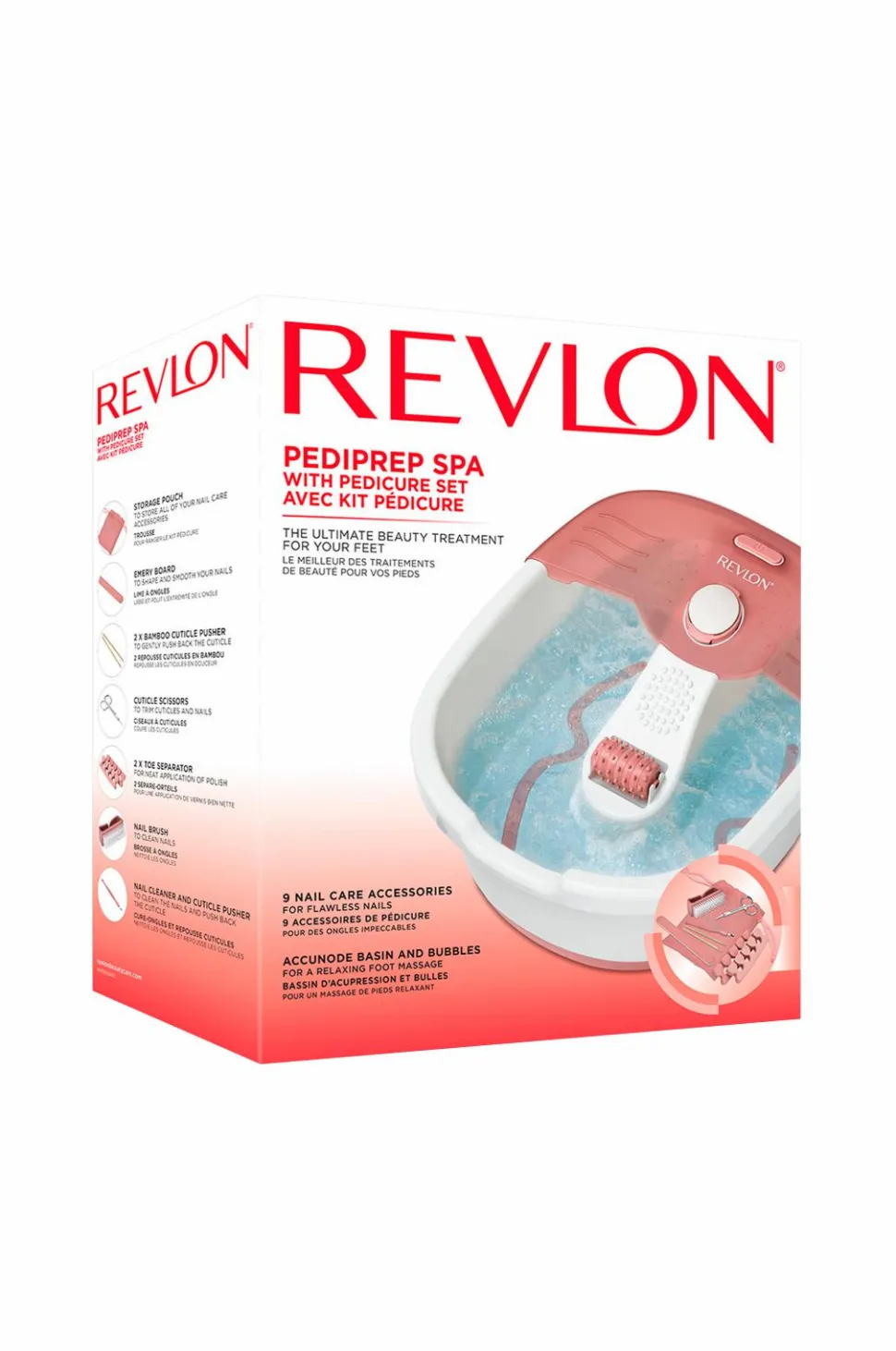 Revlon Fodbad FootSpa inkl. pedicure kit RVFB7021