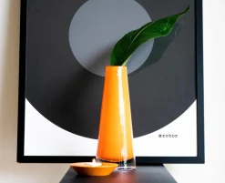 Rotor design Glasvase Etage