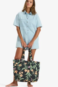 Roxy Taske Anti Bad Vibes Printed