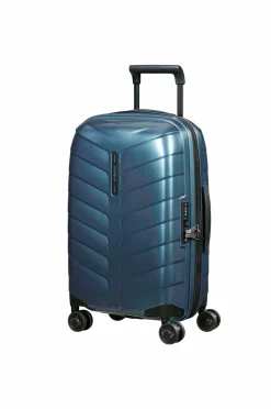Samsonite Kabinekuffert Attrix Spinner 55 Exp Steel Blue