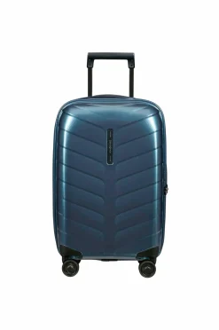 Samsonite Kabinekuffert Attrix Spinner 55 Exp Steel Blue