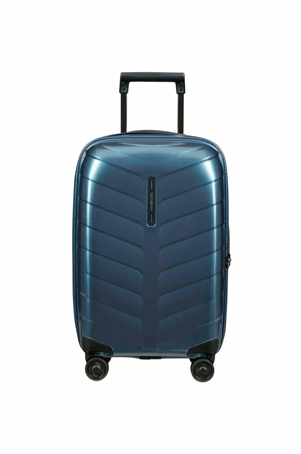 Samsonite Kabinekuffert Attrix Spinner 55 Exp Steel Blue