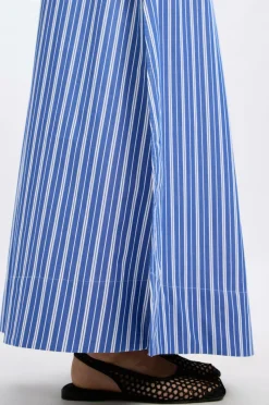 Selected FEMME Maxi nederdel Slffia HW Striped Ankle Slit Skirt