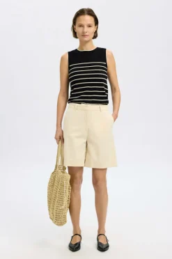 Selected FEMME Shorts slfVienna HW Wide Shorts