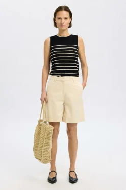 Selected FEMME Shorts slfVienna HW Wide Shorts