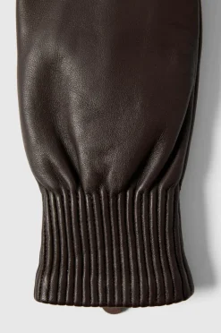 Selected FEMME Tommelhandsker slfOlga Padded Leather Mittens