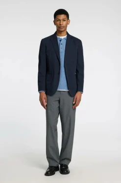 Selected HOMME Habitjakke slhReg-Glen Washed Blz