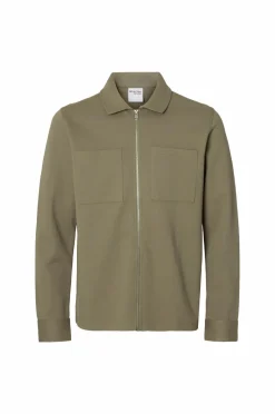 Selected HOMME Overskjorte slhJackie Sweat Zip Jacket