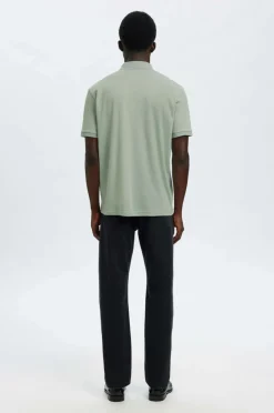 Selected HOMME Poloshirt slhFave Button SS Polo