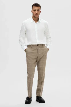 Selected HOMME Skjorte slhRegkylian-linen Shirt LS Classic