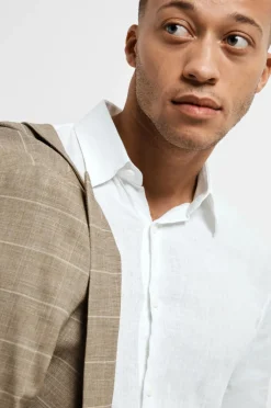 Selected HOMME Skjorte slhRegkylian-linen Shirt LS Classic