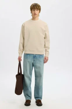 Selected HOMME Sweatshirt slhRelaxluke LS Sweat Crew Neck