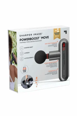 Sharper Image Powerboost Move Portable Percussion Massagere