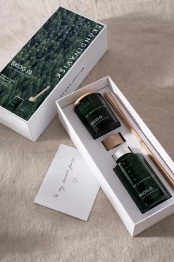 Skandinavisk Gavesæt SKOG Scented Candle & Diffuser
