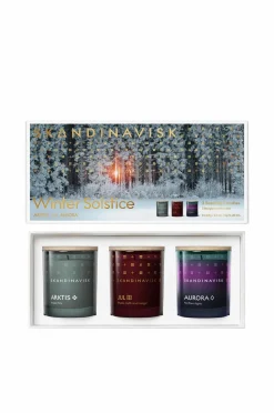 Skandinavisk Giftbox Winter Solstice Seasonal Candle Giftset 65G X 3