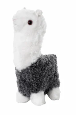 Skinnwille Alpaka i fåreskind Curly