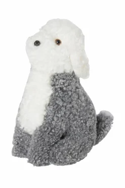 Skinnwille Snowy i fåreskind Curly