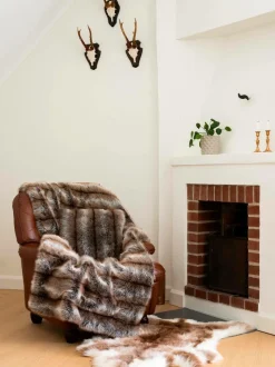 Skinnwille Tæppe Reindeer