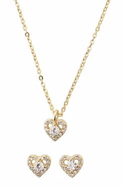 Snö of Sweden Sæt med halskæde og ørestikker Carol