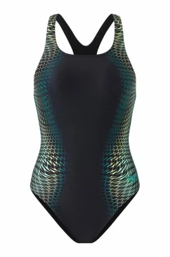 Speedo Badedragt Womens Digital Printed Medalist 1 Pc
