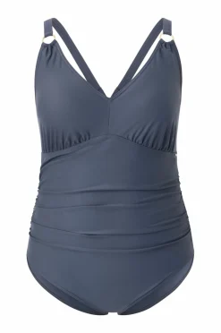 Speedo Womens Shaping V Neck 1 Piece (+)