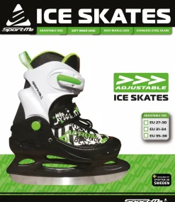 Sportme Skøjter, grøn str. 26-29