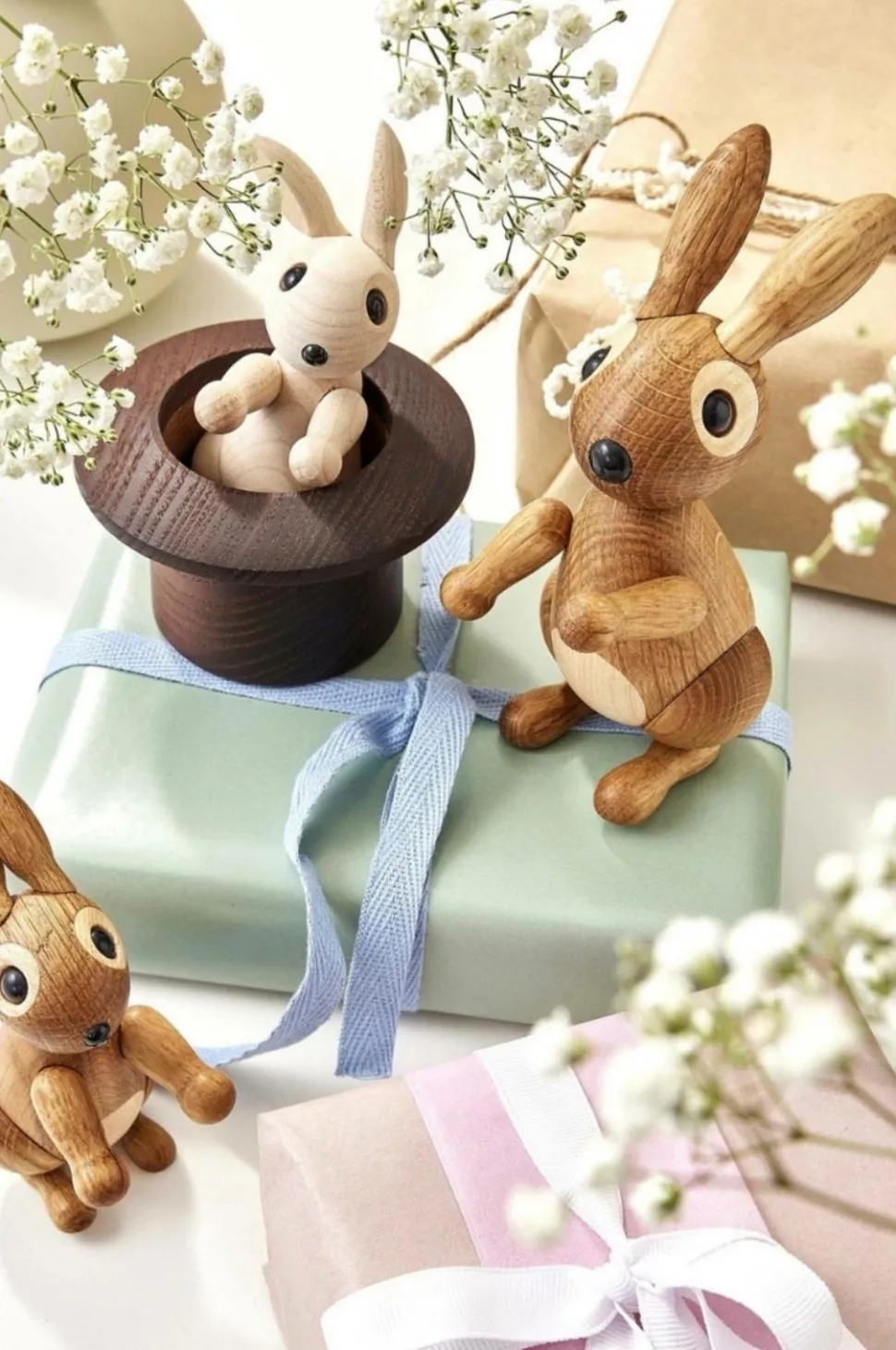 Spring Copenhagen Trædekoration The Magic Hat Kanin 9,5 cm