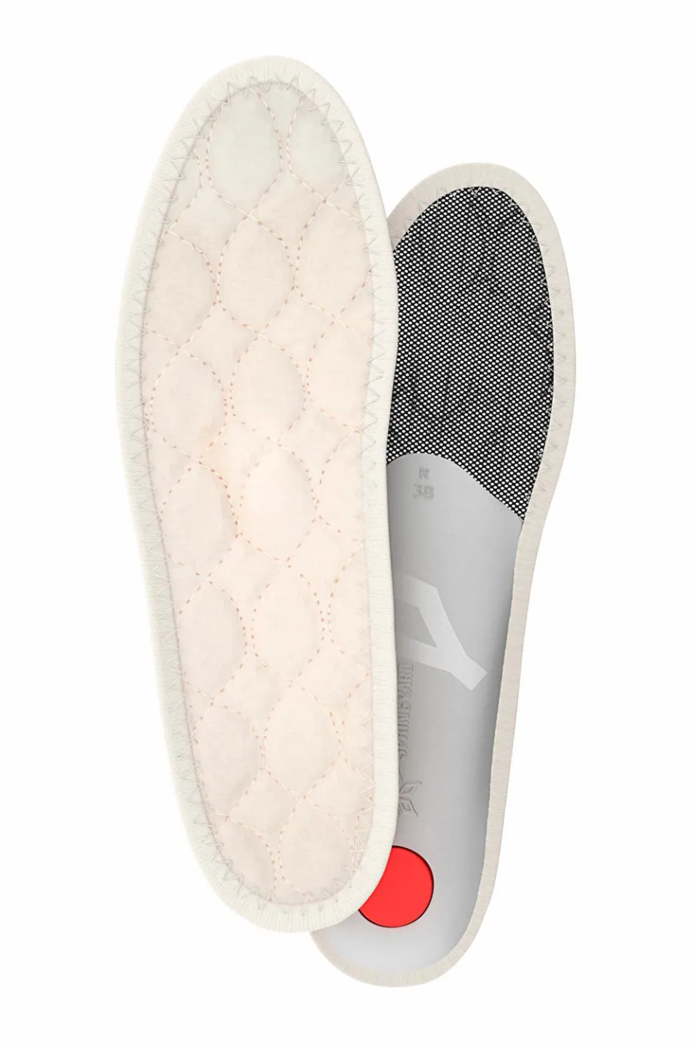 Springyard Varmesål Uld, anatomisk opbygget