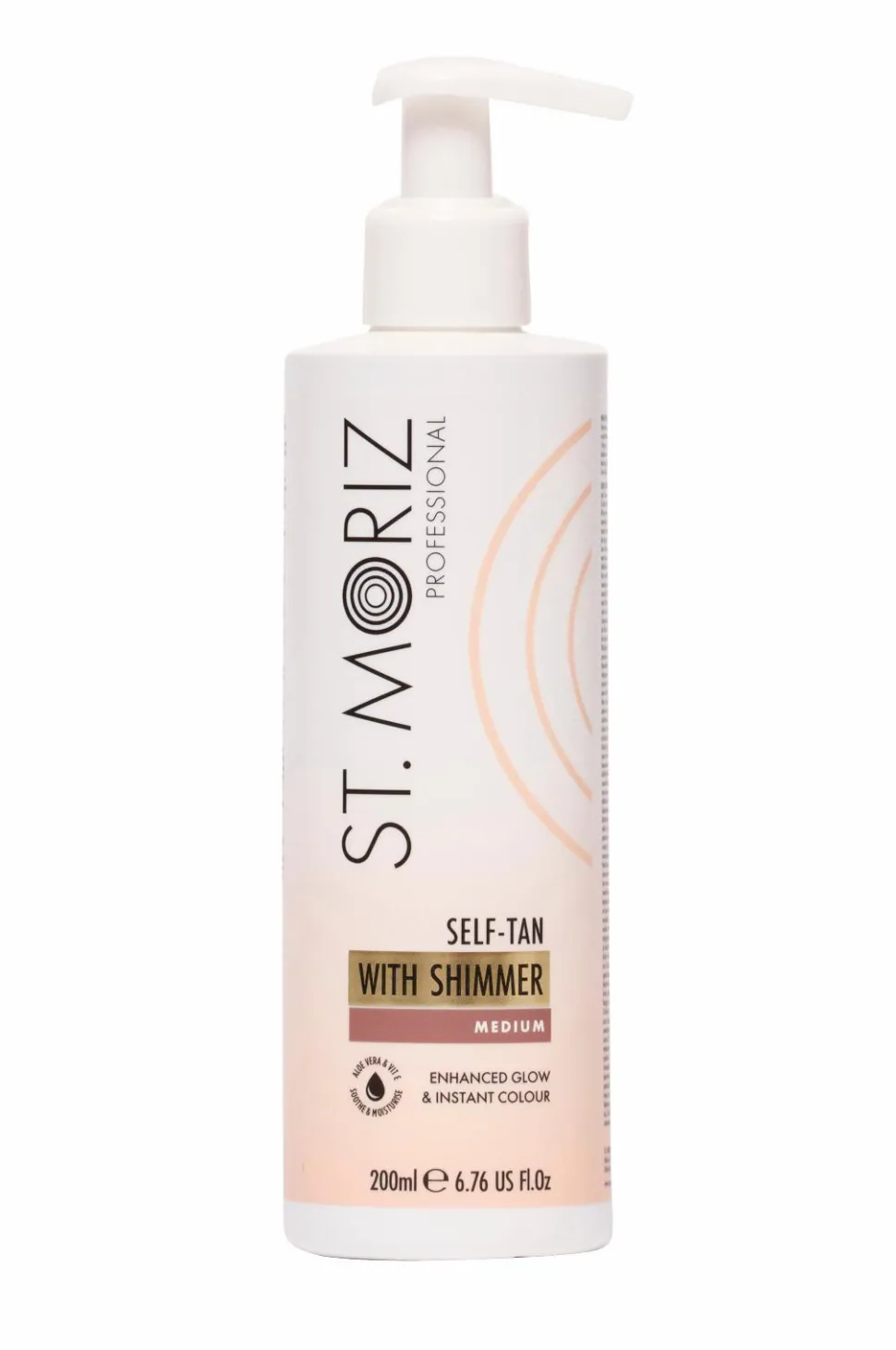 St. Moriz Pro Self-Tan Shimmer Lotion Medium 200 Ml