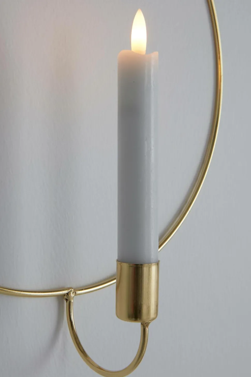 Star Trading CANDLE RING vægdekoration inkl. LED-lys