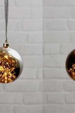 Star Trading Glaskugle Glow, 15 cm