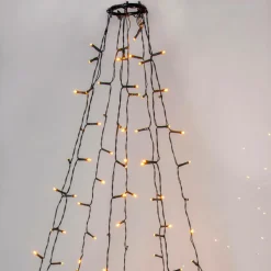 Star Trading Julgransslinga Skinnende varm hvid 2m