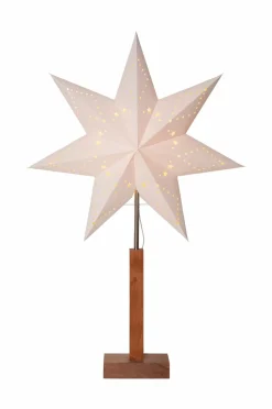 Star Trading Karo Stjerne på fod 70 cm