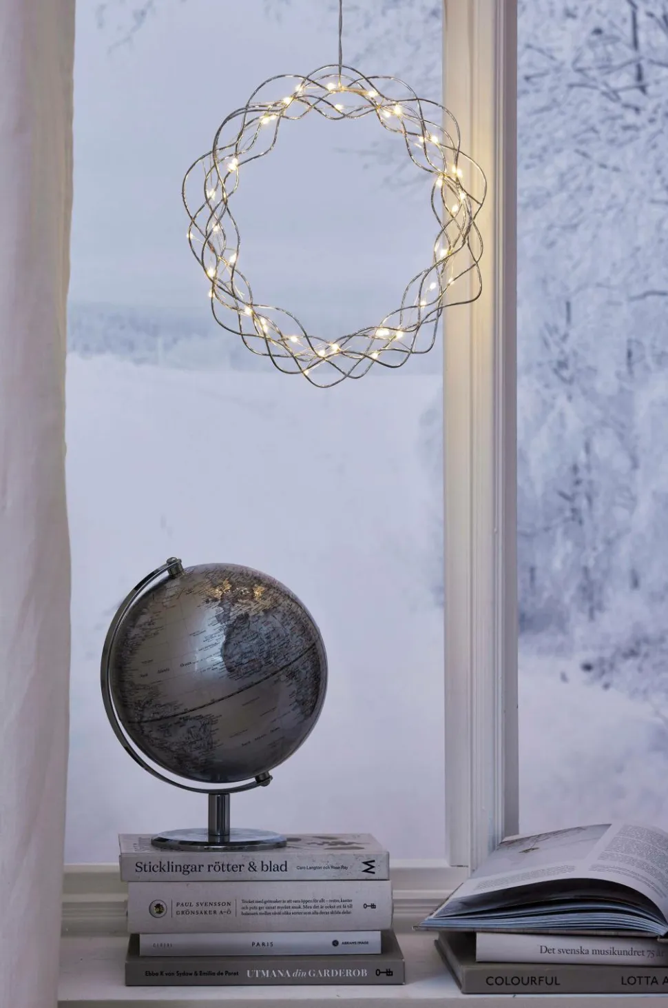 Star Trading Krøllet 30cm sølv