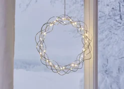 Star Trading Krøllet 30cm sølv