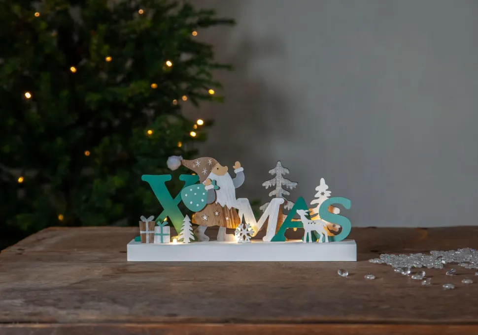 Star Trading Lysestage Reinbek X-mas 15 cm