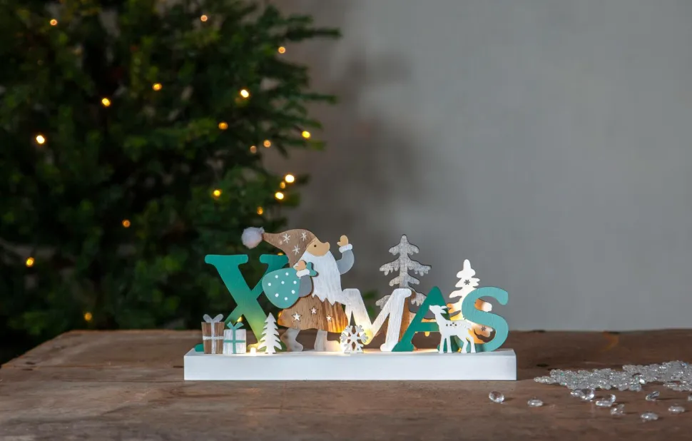 Star Trading Lysestage Reinbek X-mas 15 cm