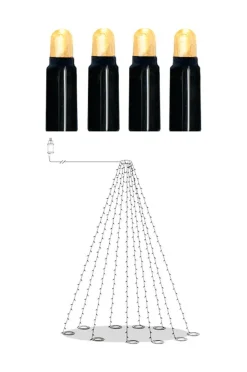 Star Trading Lyskæde skinnende varm hvid 2,8 m