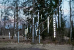 Star Trading Lyskæde med istapper Gelido 23,5 cm