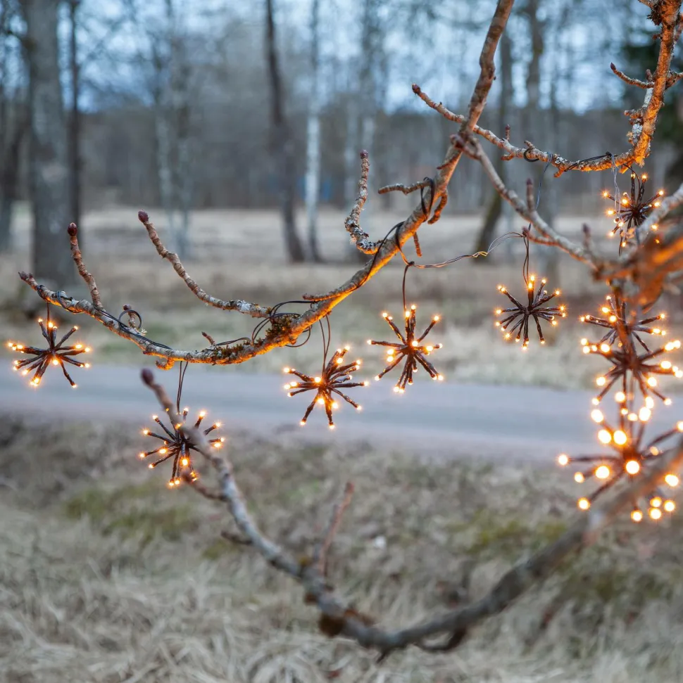 Star Trading Lyskæde Flower Curtain