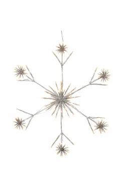 Star Trading Siluet Flower Snowflake 60 cm