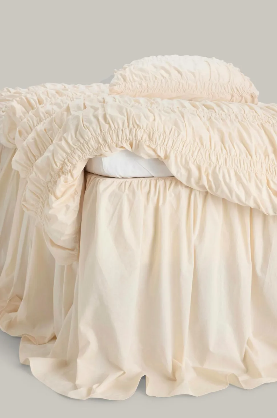 Staycation Sengekappe Loosed i bomuldspercale