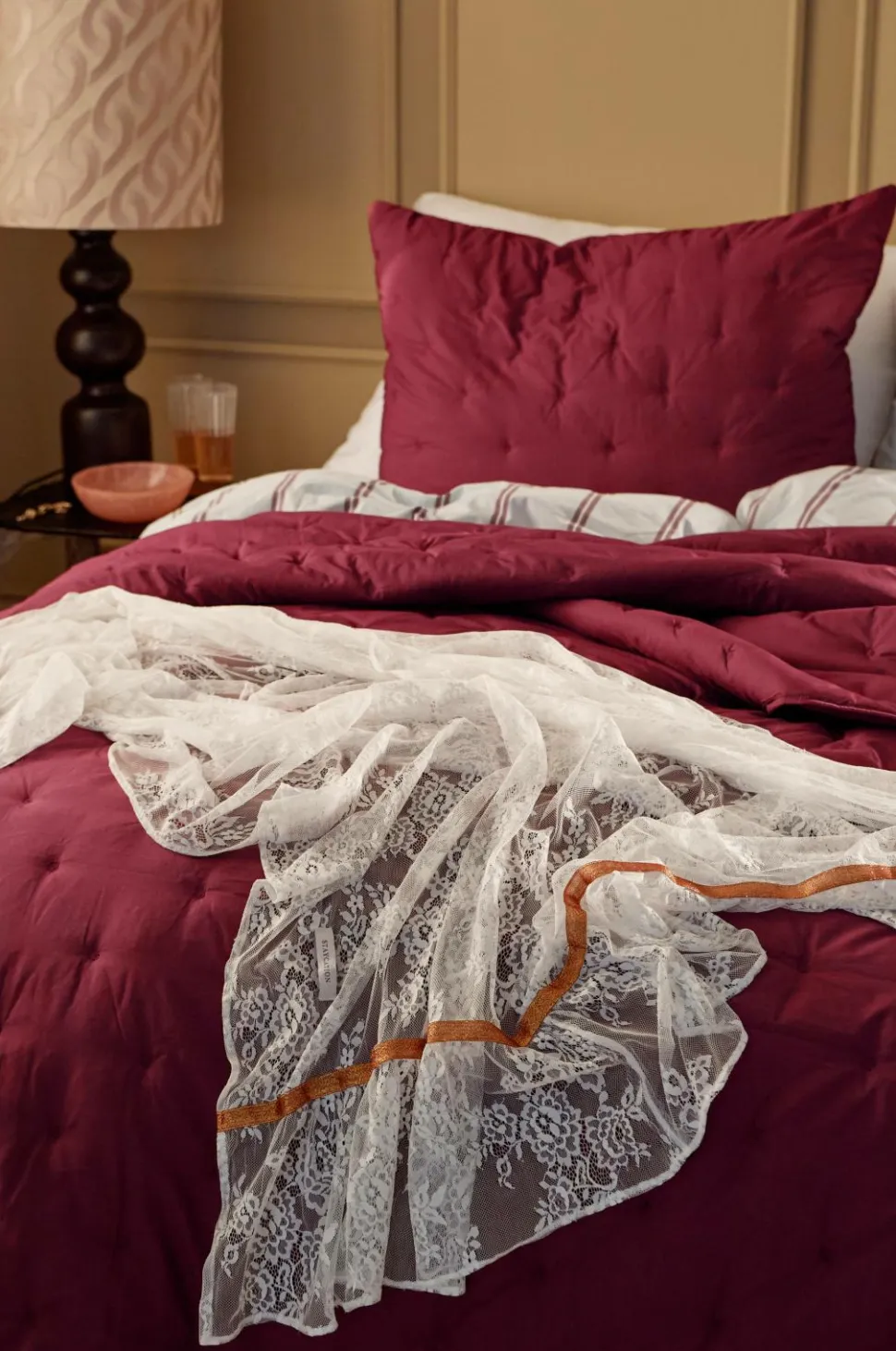 Staycation Sjalplaid Able i blonde