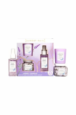 Sunday Rain Giftbox Lavender & Cedarwood Sleep Trio
