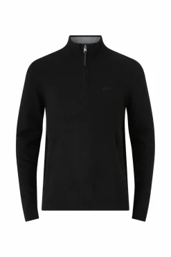 Superdry Pullover Wool Blend Half Zip Jumper
