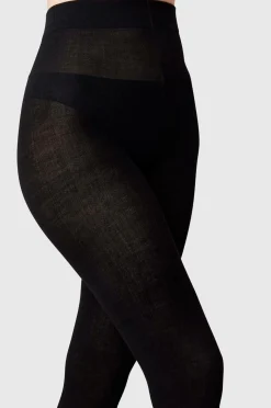 Swedish Stockings Strømpebukser Ylva Wool Fishbone Tights