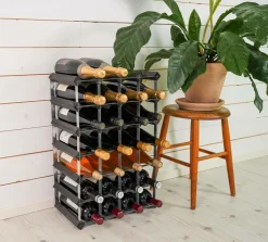 The Swedish Wine Rack Factory Vinreol 30 flasker samlet The Swedish Wine Rack Factory