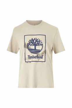 Timberland T-shirt Front Seasonal Stack Lo Natur